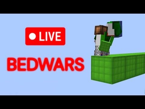 EPIC LIVE Minecraft bedwars with Blockitjames!