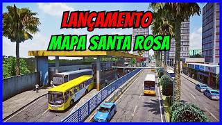 🔴Gameplay Novo Mod Mapa Santa Rosa | Linha 702 | Proton Bus Simulator | PBSU | Mods