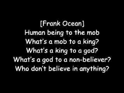 Kanye West Jay-Z No Church in the Wild lyrics