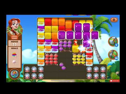 Lost Island Blast Adventure Level 1385 NO BOOSTERS - A S GAMING ✔