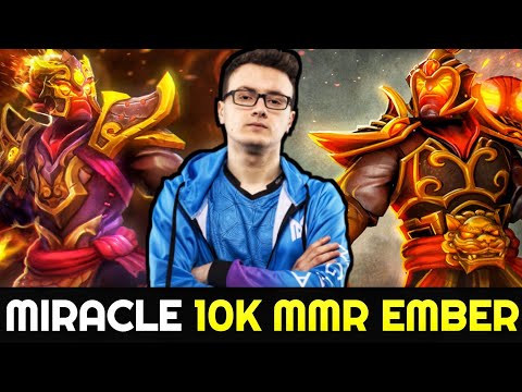 MIRACLE 10K MMR Mid Ember Spirit shows No Mercy to Master Tier Templar Assassin 7.26 Dota 2