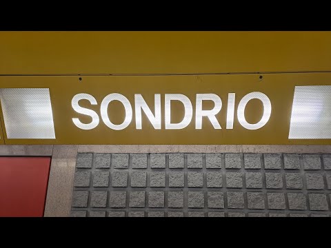 (Walkthrough) Stazione SONDRIO (M3 Metro Milano)