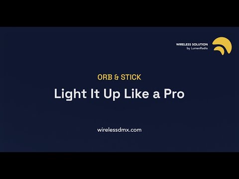 Wireless Solution W-DMX Orb RX Receiver