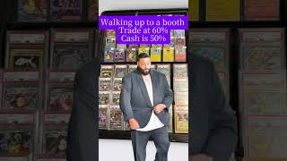 Some vendors be crazy! #pokemon #fyp #foryoupage #pokemontiktok #cardshows
