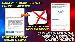 Download lagu How to Verify Your Identity Online in AdSense & How to Overcome Failed Online Identity Verification mp3
