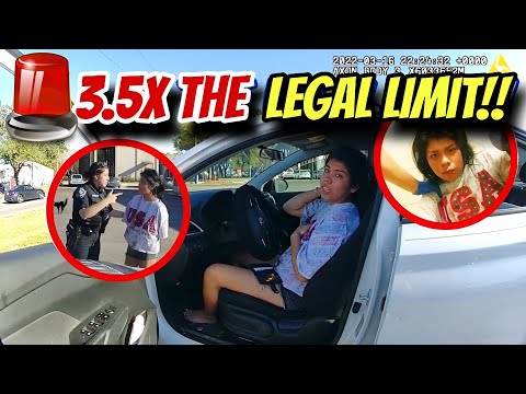 Intoxicated Driver’s Bizarre Behavior Leaves Police Stunned | Must-See DUI Arrest!