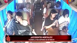 ¡Accidentes mortales! cuando las desgracias ocurren de un segundo a otro