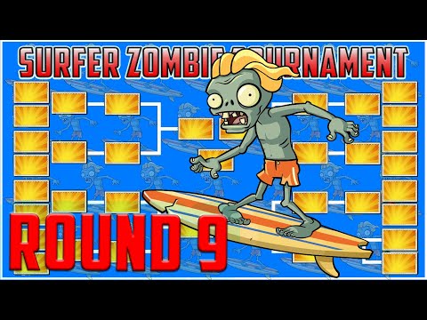 The Surfer Zombie Tournament Round 8 & 9 - Plants vs Zombies 2 Epic Tournament