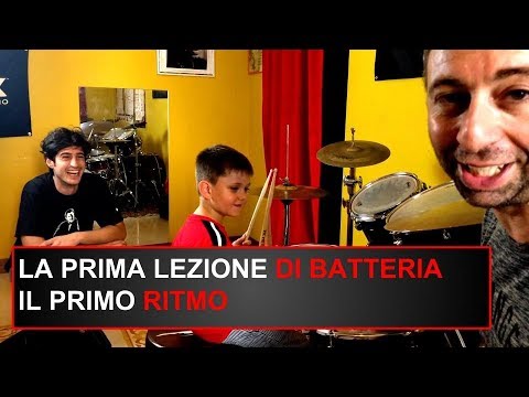 La Prima Lezione di Batteria, Il Primo Ritmo - Imparare la Batteria - Accademia di Massimo Russo #6