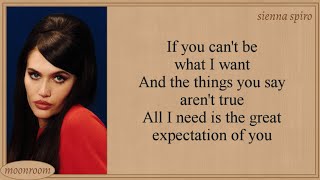 Download lagu Sienna Spiro - Great Expectation || lyrics mp3 Download lagu Sienna Spiro - Great Expectation || lyrics mp3