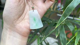 Thẻ Vô Sự Bài - Ngọc Phỉ Thúy Jadeite