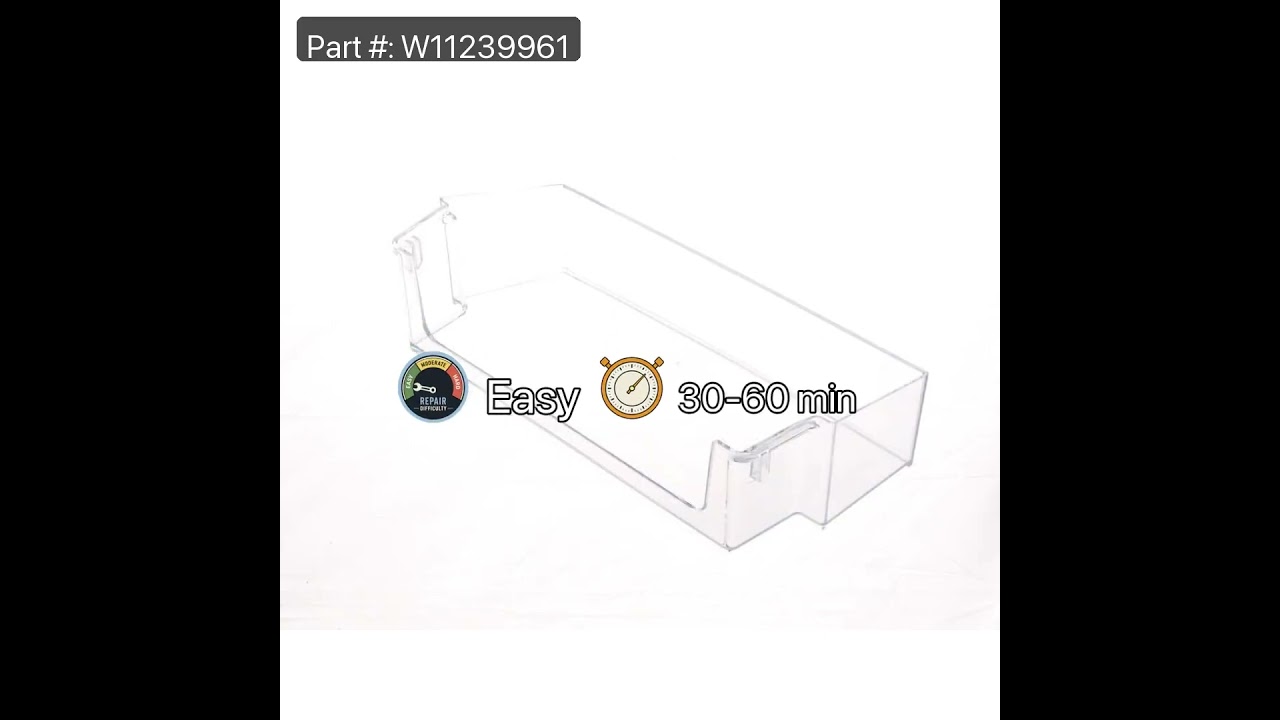 Replacing the Door Shelf Bin