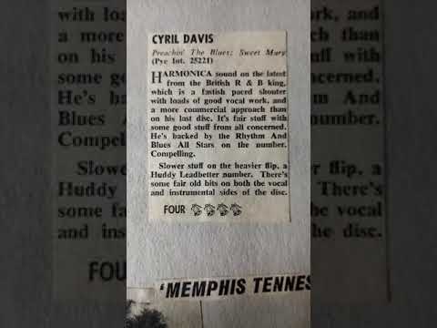 Thumbnail for Cyril Davis preachin the blues 1963 review 67rebellion the official music archive