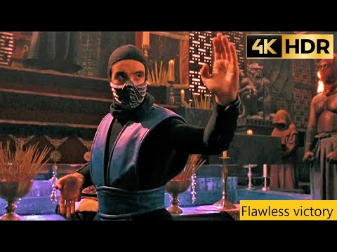 Welcome to Mortal Kombat Scene (Flawless victory) | Mortal Kombat 1995 (4K HDR)