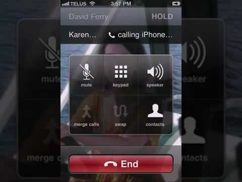 How To Do a 3 way Call on an iPhone