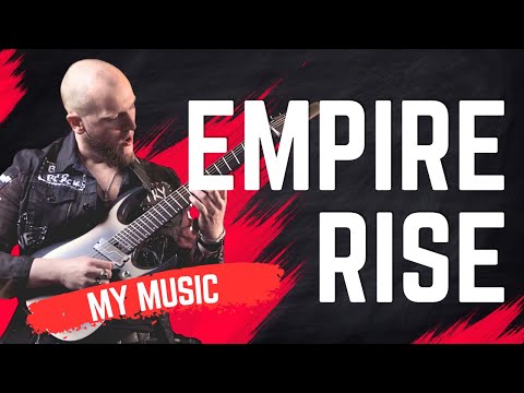 Empire Rise - Tobias Mertens (Official Music Video) Drums/Guitar/Bass Splitscreen