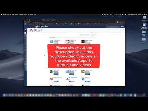 Accessing Apporto From Canvas