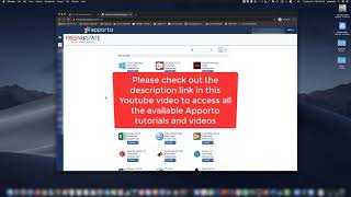 Accessing Apporto from CANVAS