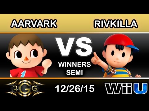 2GGlory 4 - SoL | Aarvark (Villager) Vs. Rivkilla (Ness) Winners Semi - Smash Wii U