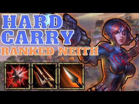 ONE SHOT TRICK | Smite Season 9 Ranked Conquest | HARD CARRY MATCH AS NEITH