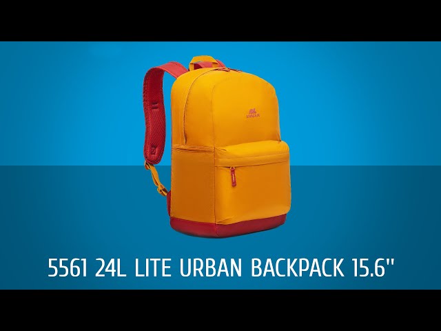 Rivacase Mestalla 5561 Mochila Rosa para Portátil hasta 15.6" video
