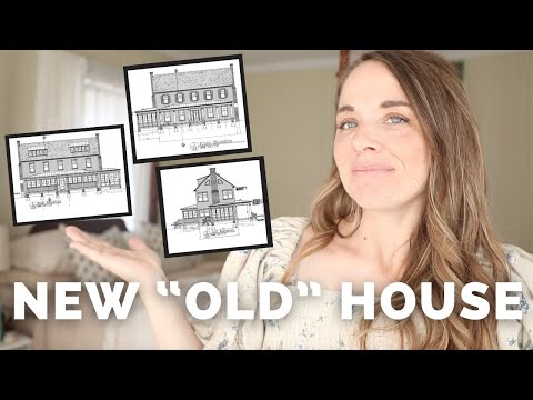Our new farmhouse design plans + building UPDATE