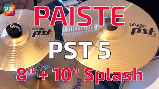 Video thumbnail for Paiste PST 5   8" & 10" Splash by TABRI VIDEOS