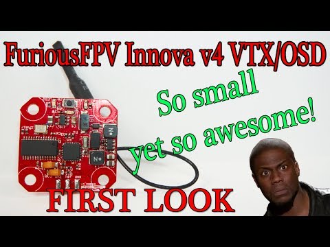 FuriousFPV Innova v4 VTX/OSD - Stackable sexiness!
