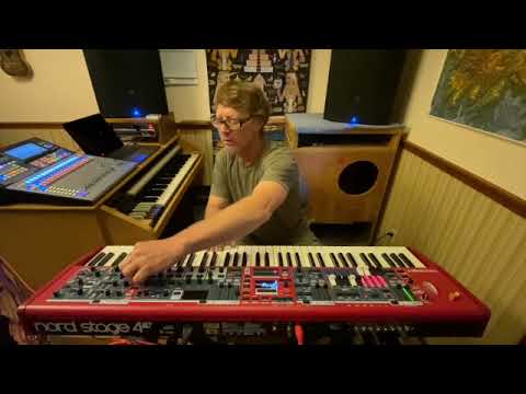 Nord Stage 4 vs Hammond C3 K4S Frank Mangum