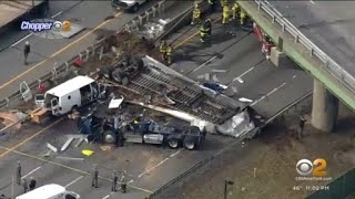 Lanes reopened on I-287 after deadly tractor trailer crash