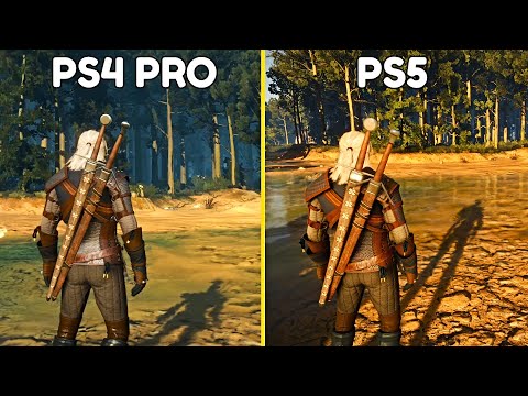 The Witcher 3 Next Gen PS5 Vs PS4 PRO Graphics Comparison 4K (Next-Gen Patch)