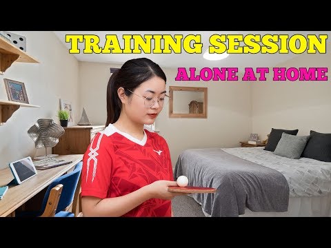Training Alone At Home! Why not? | MLFM Table Tennis