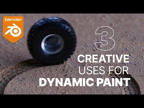 Blender Tutorial: How to Use Dynamic Paint in 3 Creative Ways