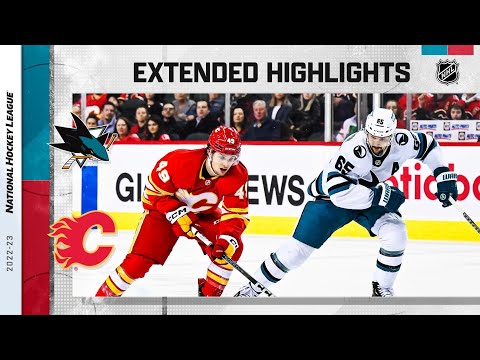 San Jose Sharks vs. Calgary Flames Apr 12, 2023 HIGHLIGHTS