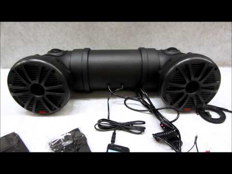 If you want music in your ATV Quad Boat Or Golf Cart, Check This out