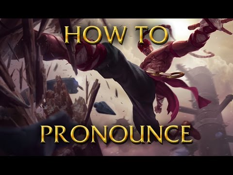 LoL - How to pronounce - Lee Sin - in 17 languages