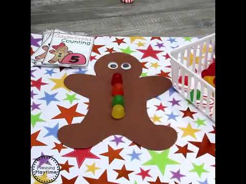 Gingerbread Theme Preschool Activites