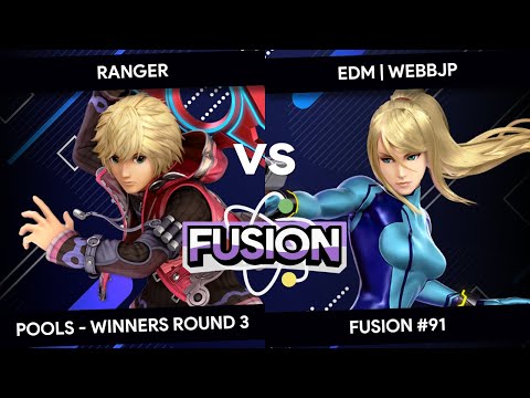 Fusion #91 - Ranger (Shulk) vs WebbJP (Zero Suit Samus) - Pools - Winners Round 3