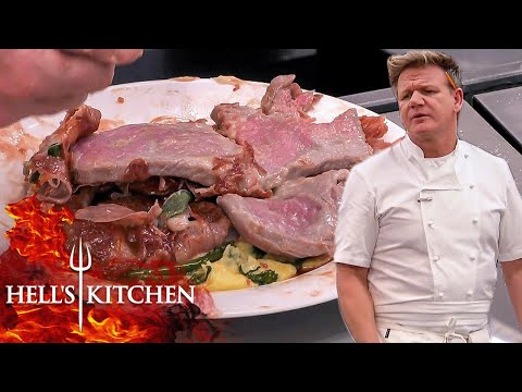 6 Customers Send Back The Same Dish... So Gordon Has To Cook it Himself | Hell's Kitchen