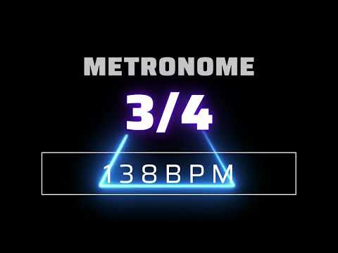 3/4 METRONOME 138 BPM △