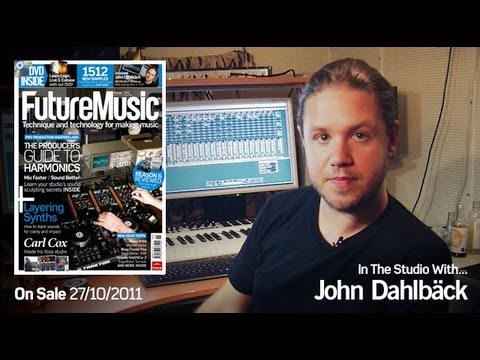 John Dahlbäck In The Studio With Future Music Magazine issue 246
