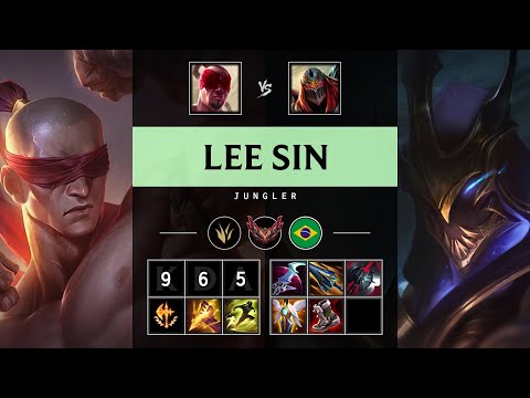 Lee Sin Jungle vs Zed - BR Grandmaster Patch 25.14