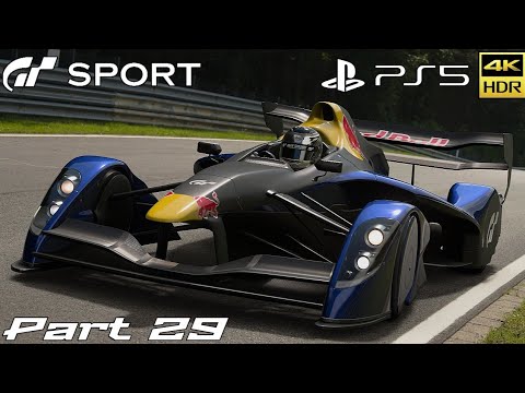 Gran Turismo Sport (PS5) 4K 60FPS - Gameplay Walkthrough Part 29 - Redbull X Junior Series