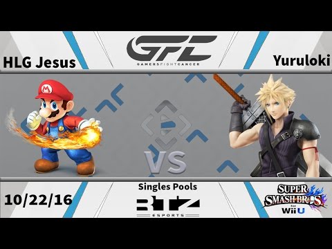 GFC - Singles Pools - HLG Jesus (Mario) vs Yuruloki (Cloud) - Wii U