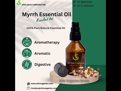 Organic Myrrh Oil