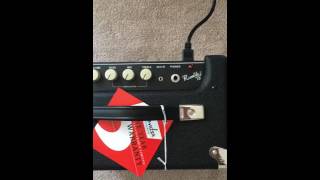 Video thumbnail for Fender Rumble 15 unboxing by Bass By Ear
