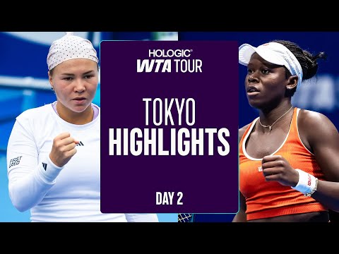 Day 2 in Tokyo featuring Mboko, Shnaider, Fernandez, and more | WTA Match Highlights