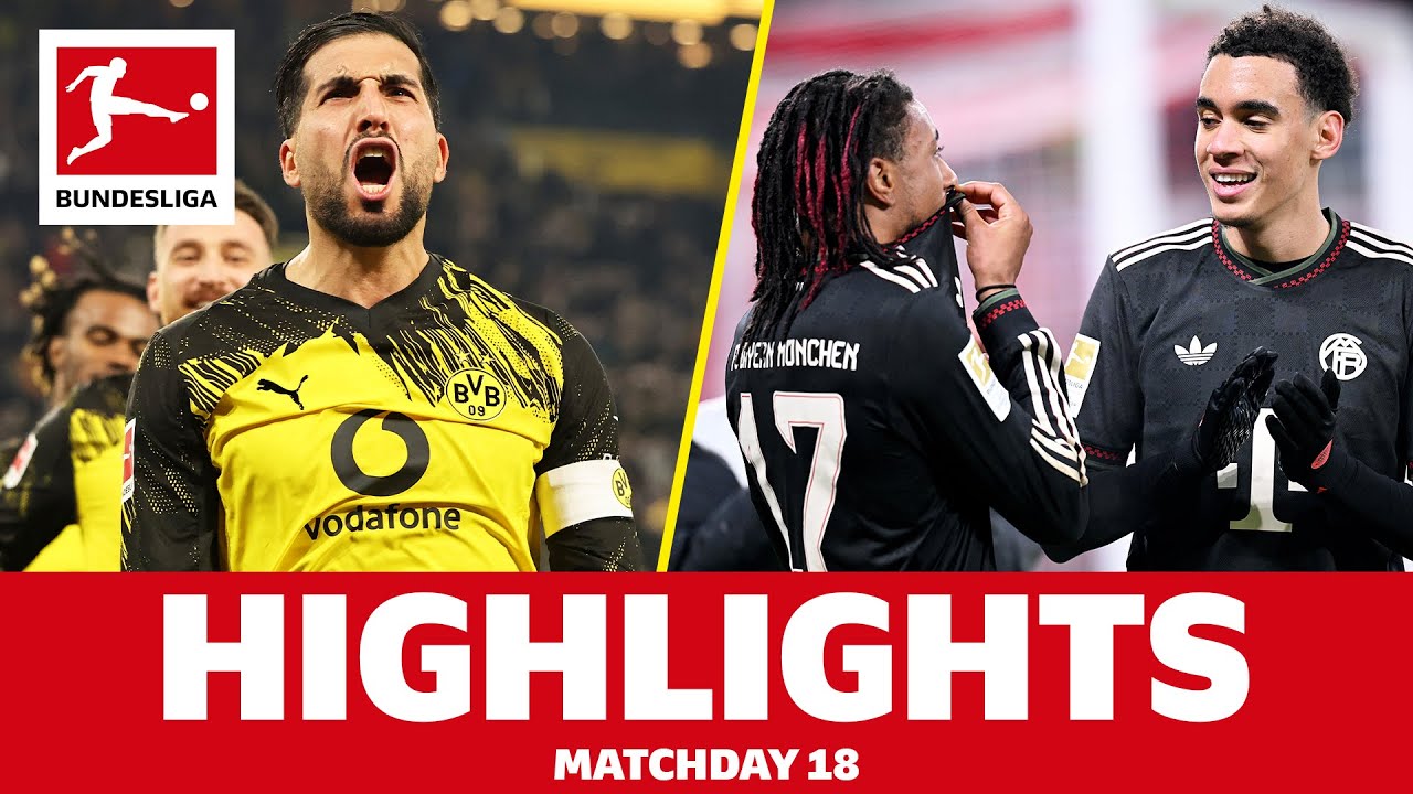 ALL HIGHLIGHTS | BUNDESLIGA | MATCHDAY 18