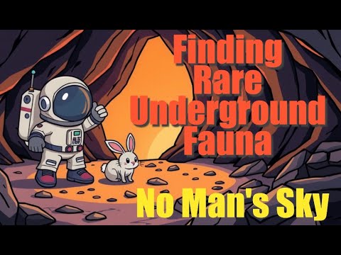 Finding Rare Underground Fauna - No Man's Sky