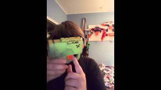 New Spray painted Nerf Blasters... BIOHASARD/TOXIC